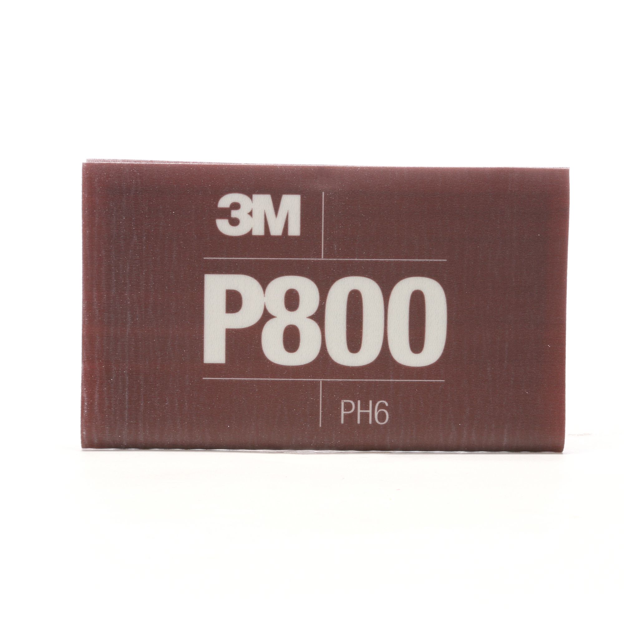 3M™ Hookit™ Hoja manual abrasiva flexible 270J, 140 mm x 171 mm, P800, 34340