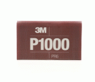 3M™ Hookit™ Hoja manual abrasiva flexible 270J, 140 mm x 171 mm, P1000, 34341