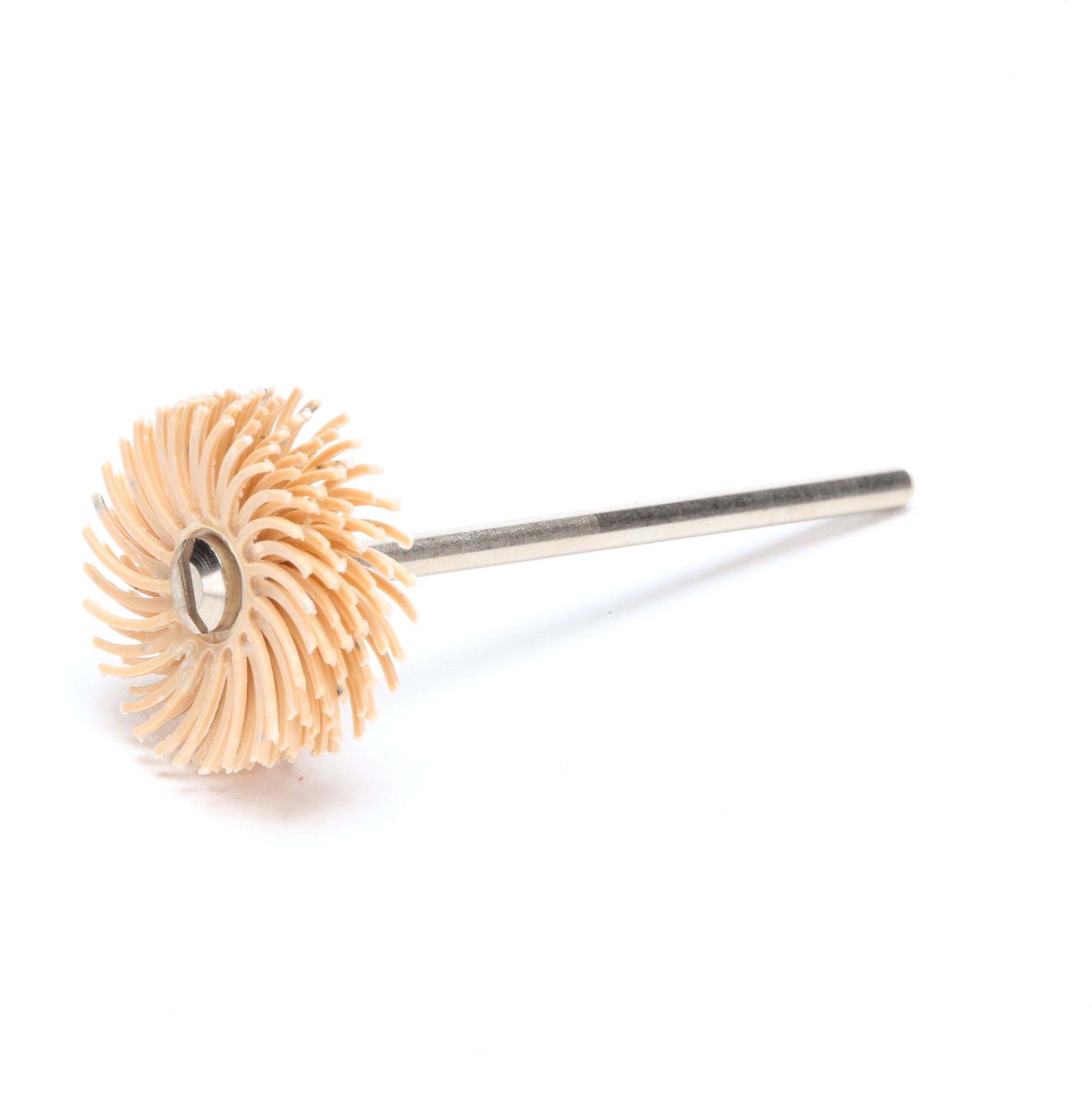 3M™ Scotch-Brite™ Disco Radial Bristle RB-ZB, 19 mm x 1.58 mm, 6 µm, Color Melocotón, Tipo C