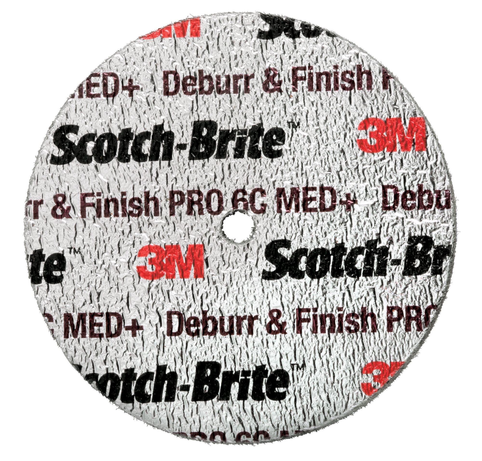 3M™ Scotch-Brite™ Disco Unitized Deburr & Finish PRO, 152,4 mm x 6,35 mm x 22,23 mm, 9C XCRS+