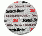 3M™ Scotch-Brite™ Disco Unitized Deburr & Finish PRO, 152,4 mm x 6,35 mm x 22,23 mm, 9C XCRS+