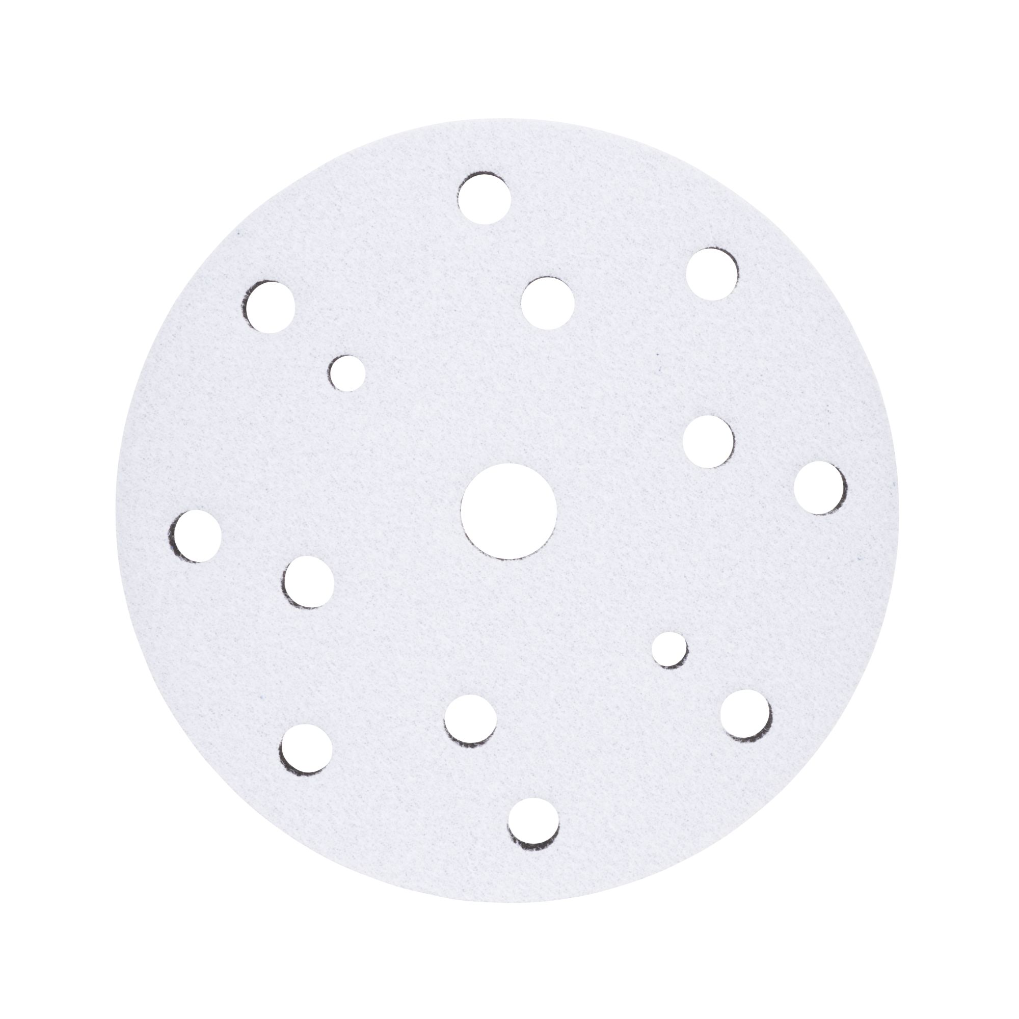 3M™ Hookit™ Almohadilla de lijado suave, 150 mm x 10 mm, 15 agujeros, 50396