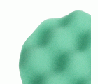 3M™ Perfect-It™ Boina de pulido de espuma, verde, ondulada, 75 mm, 50499