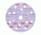 3M™ Hookit™ Disco abrasivo de acabado 260L, 150 mm, 17 agujeros, P1500, 34784