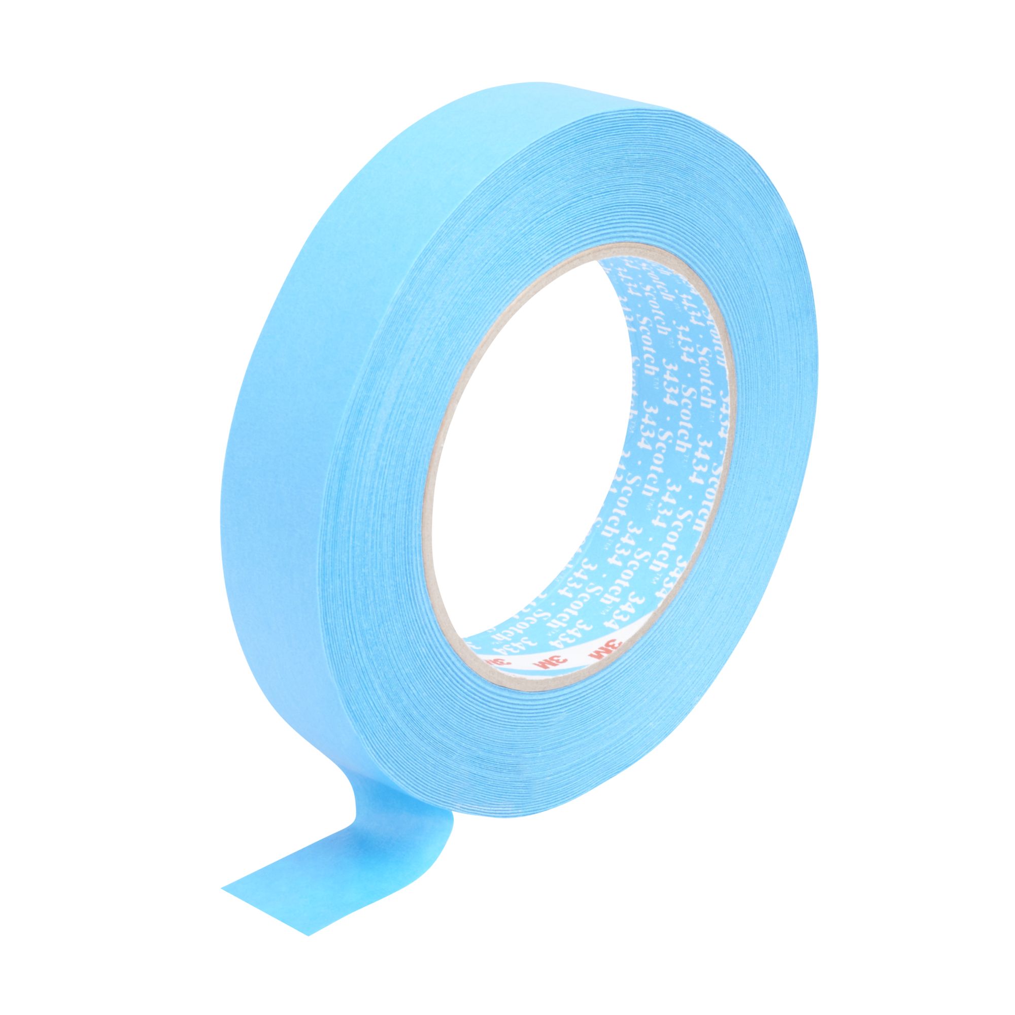 Scotch® Cinta de enmascarado de altas prestaciones 3434, azul, 24 mm x 50 m, 07897