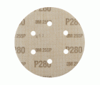 3M™ Hookit™ Paper Disc 255P, 152 mm, 6-Hole, P280