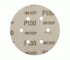 3M™ Hookit™ Paper Disc 255P, 152 mm, 6-Hole, P150