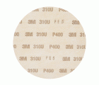 3M™ Hookit™ Disco 310U, 150 mm, Sin agujero, P400