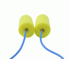 3M™ E-A-R™ E-A-Rsoft™ Neones Amarillos™ Tapones desechables, 36 dB, con cordón, 200 pares/caja, ES-01-005
