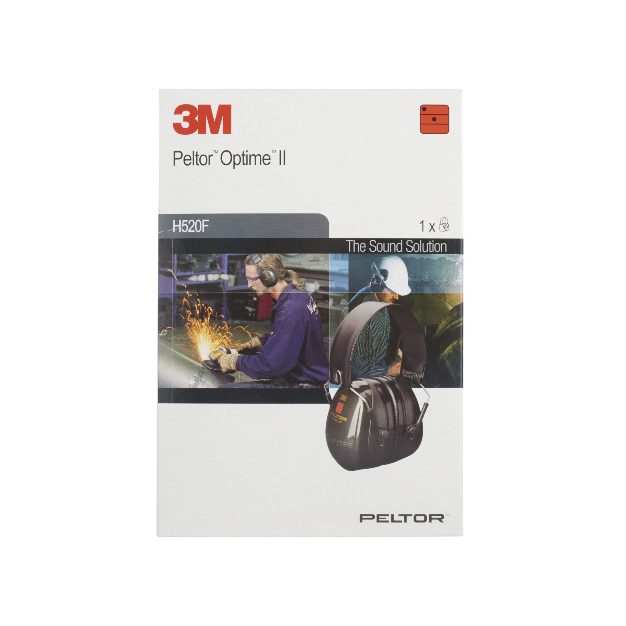 3M™ PELTOR™ Optime™ II Orejeras, 31 dB, verde, plegable, H520F-409-GQ
