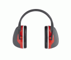 3M™ PELTOR™ X3A Orejeras de diadema, 33 dB, rojo (10 orejeras/caja)