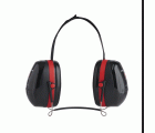 3M™ PELTOR™ Optime™ III Orejeras, 35 dB, negro/rojo, arnés de nuca, H540B-412-SV