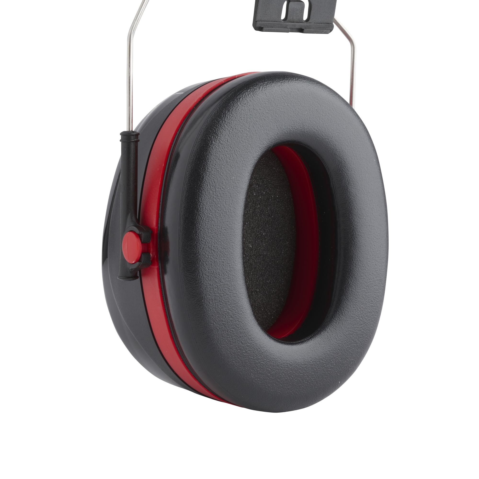 3M™ PELTOR™ Optime™ III Orejeras, 34 dB, negro/rojo, versión montada en casco, H540P3E-413-SV