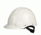 3M™ Casco, Uvicator, con pasador, ventilado y banda antisudor de plástico, blanco, G3000CUV-VI