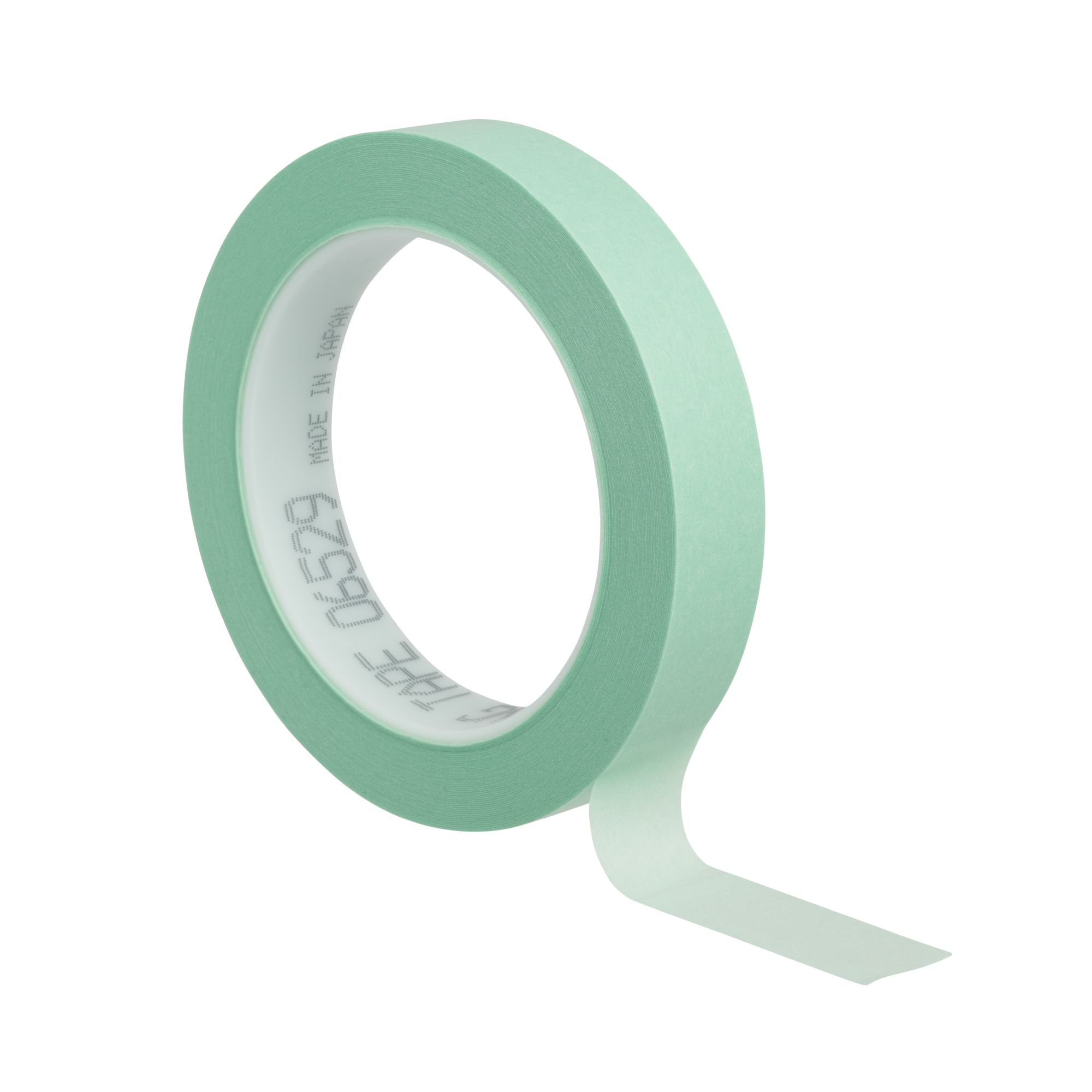 3M™ Cinta de enmascarado de precisión, Verde, 19.05 mm x 55 m, 06529