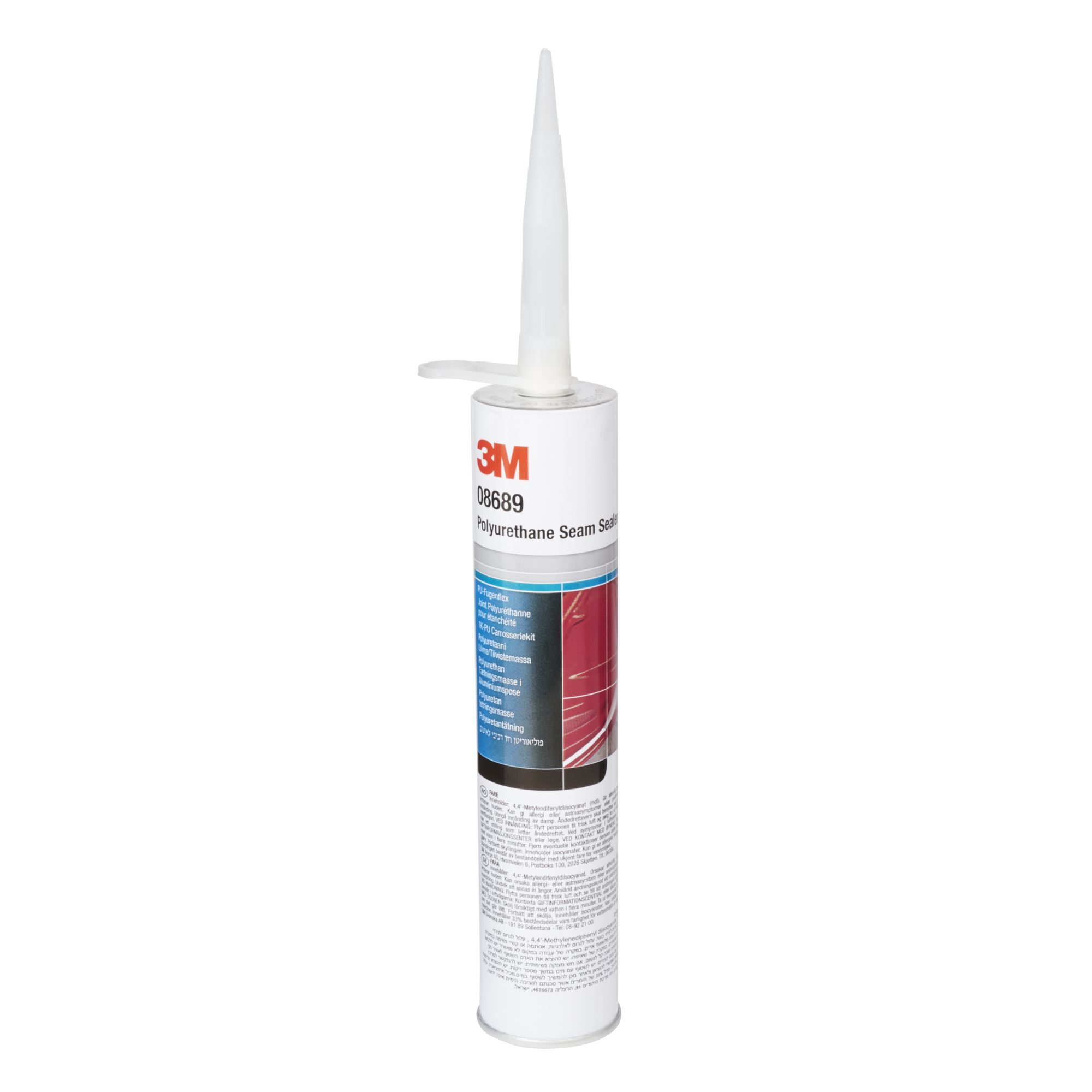 3M™ Sellador de juntas de poliuretano, blanco, 310 ml, cartucho, 08689
