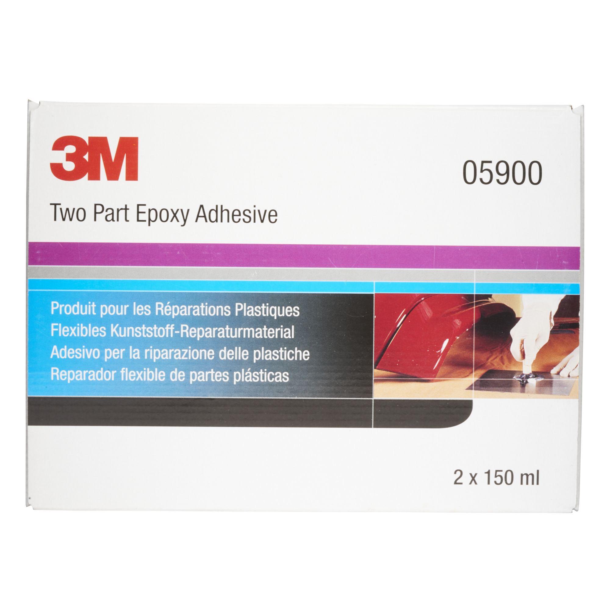 3M™ Material reparador de piezas flexibles, 2 x 150 ml, 05900