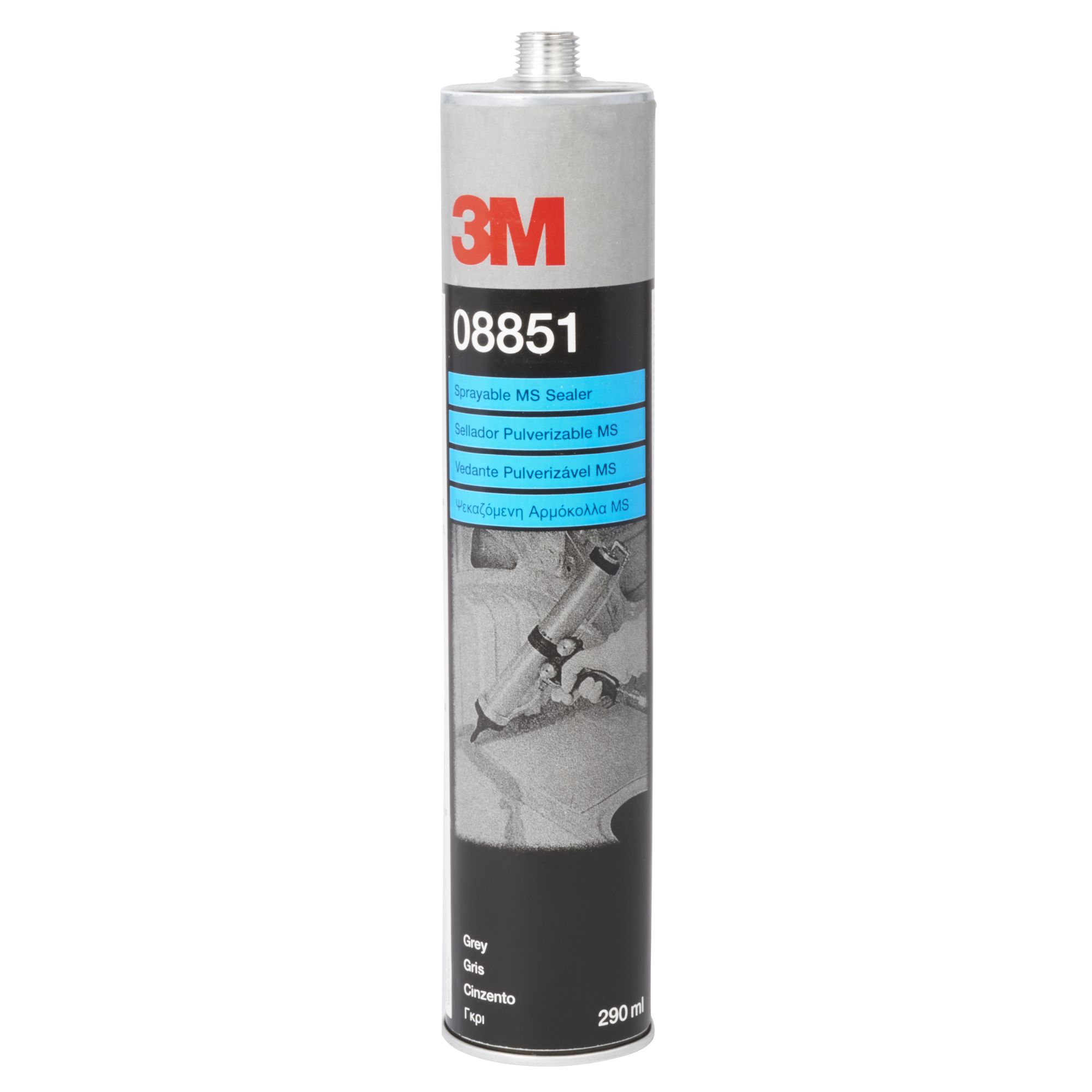 3M™ Sellador pulverizable MS, boquillas inc., gris, 290 ml, 08851