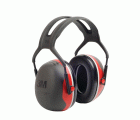 3M™ PELTOR™ X3A Orejeras de diadema, 33 dB, rojo (10 orejeras/caja)