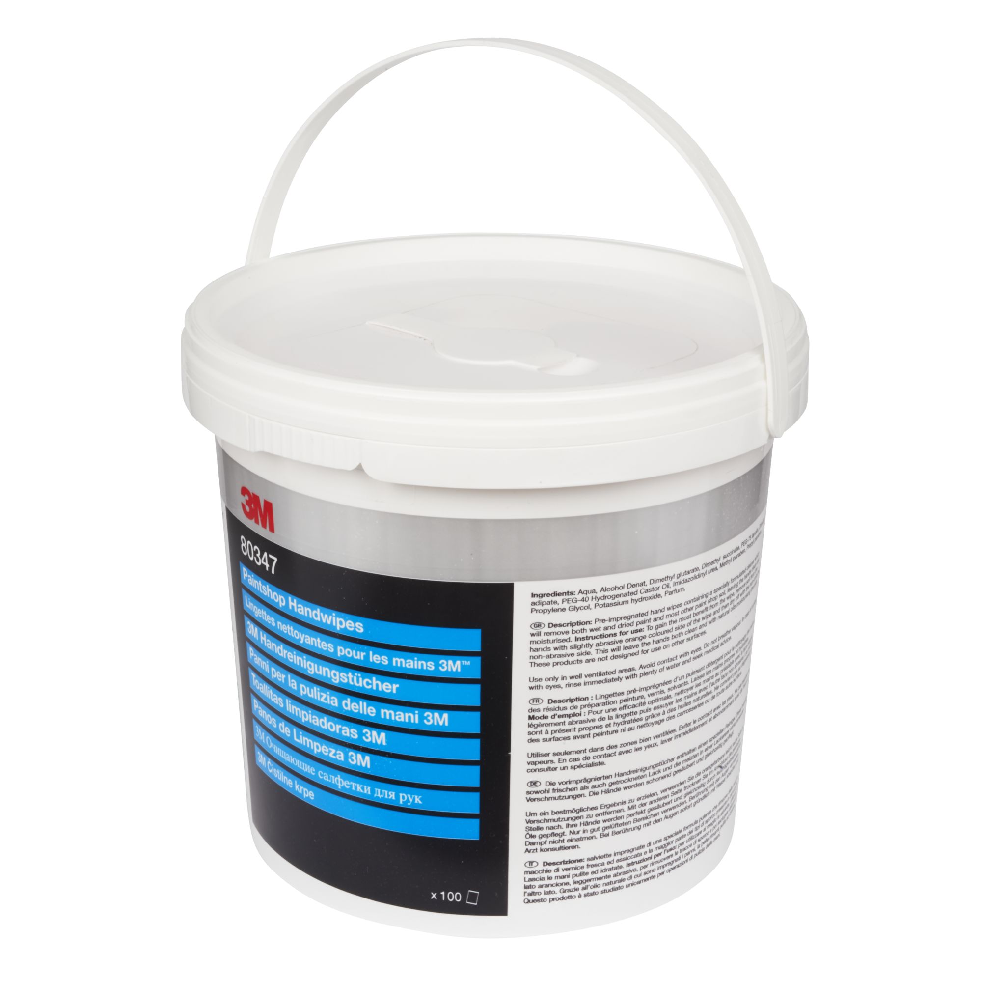 3M™ Toallita limpiadora desechable, 100, 80347