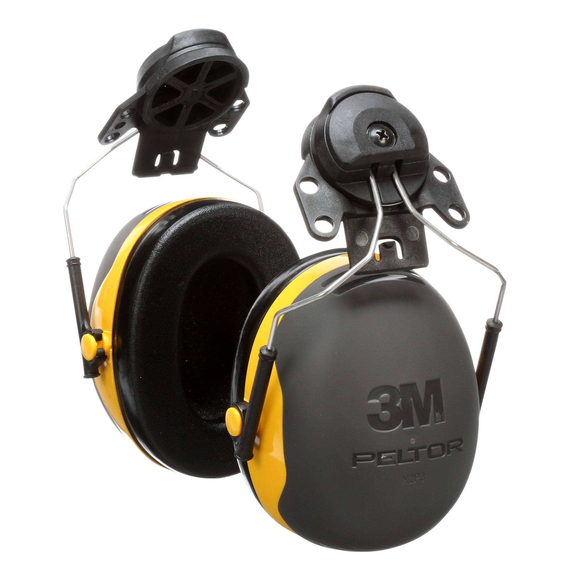 3M™ PELTOR™ Orejeras, 30 dB, amarillo, montadas en casco, X2P3