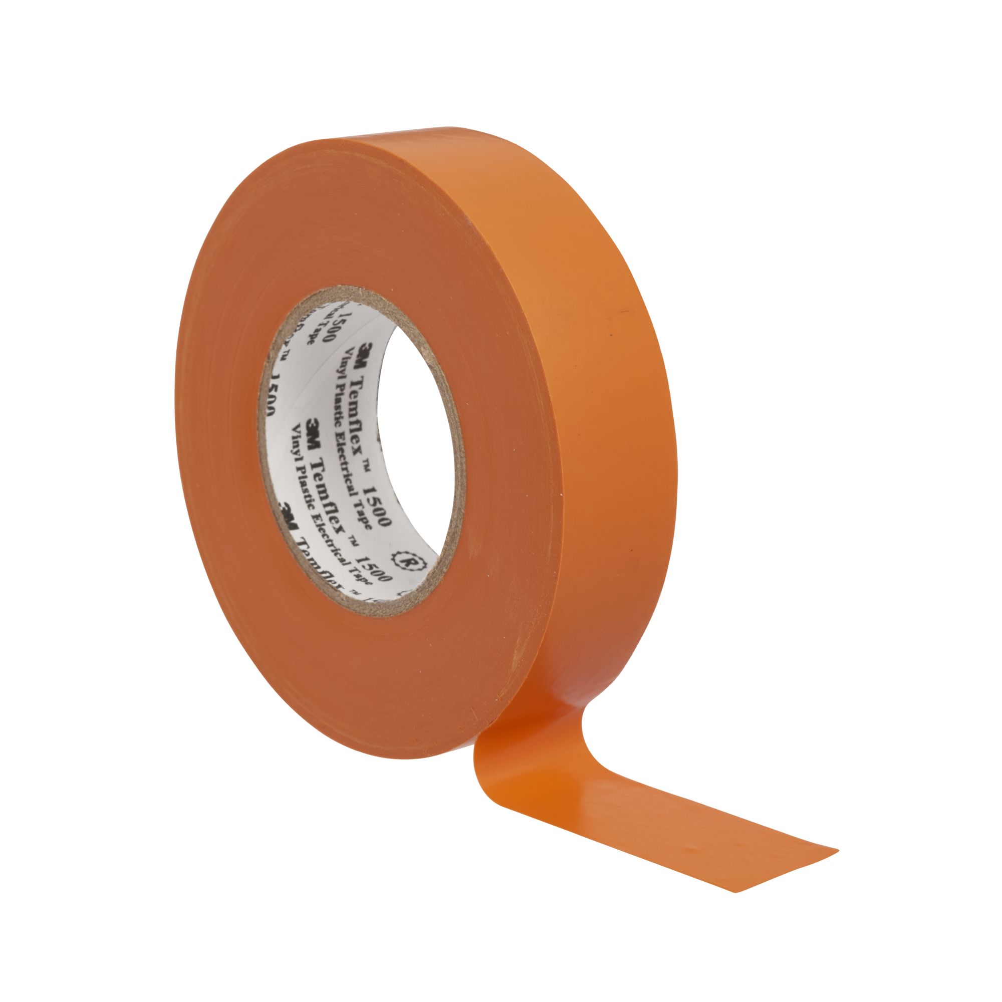 3M™ Temflex™ 1500 Cinta PVC Color Naranja 19mm x 20m
