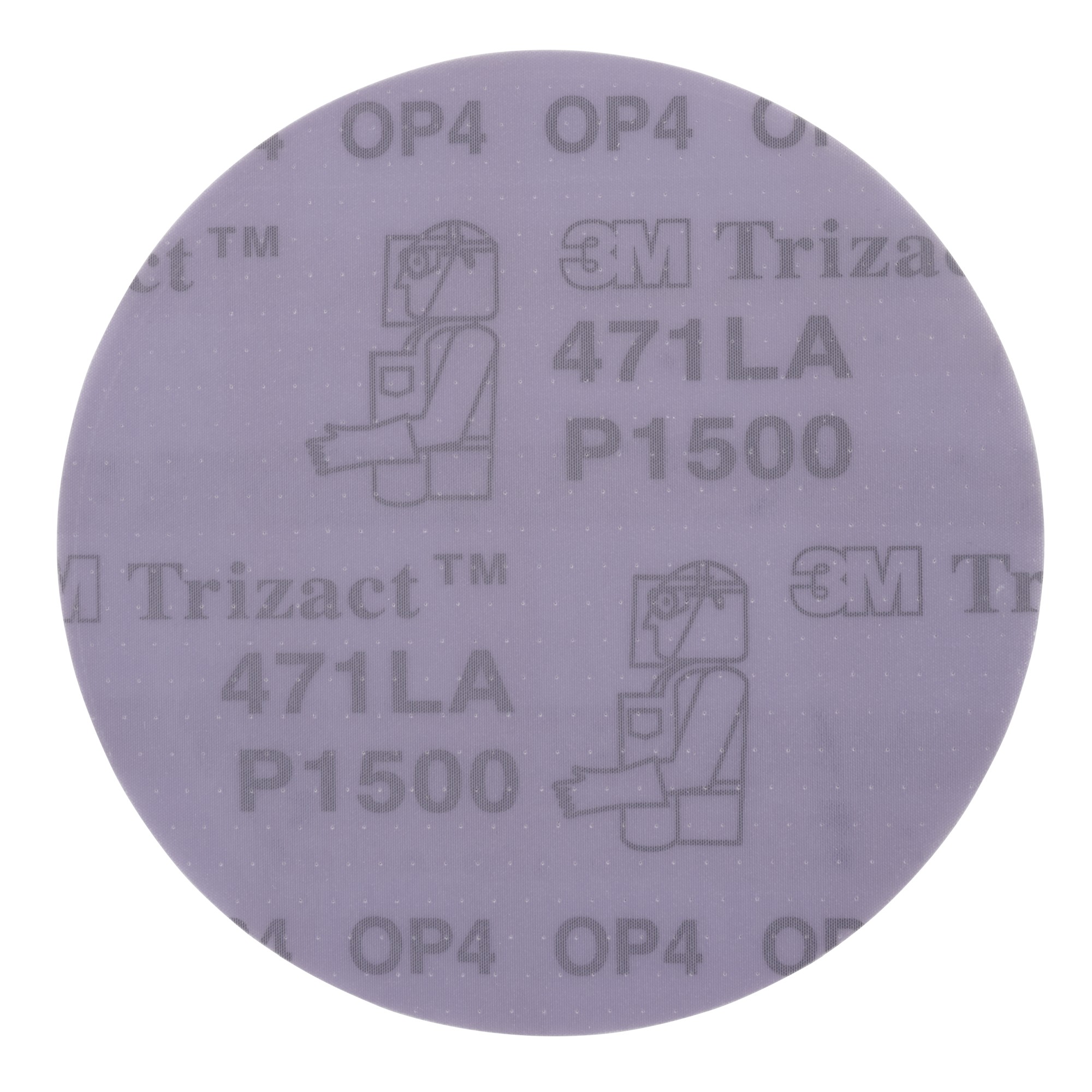 3M™ Trizact™ Hookit™ Disco abrasivo de acabado 471LA, 150 mm, P1500, 05600