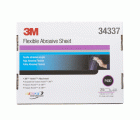 3M™ Hookit™ Hoja manual abrasiva flexible 270J, 140 mm x 171 mm, P400, 34337