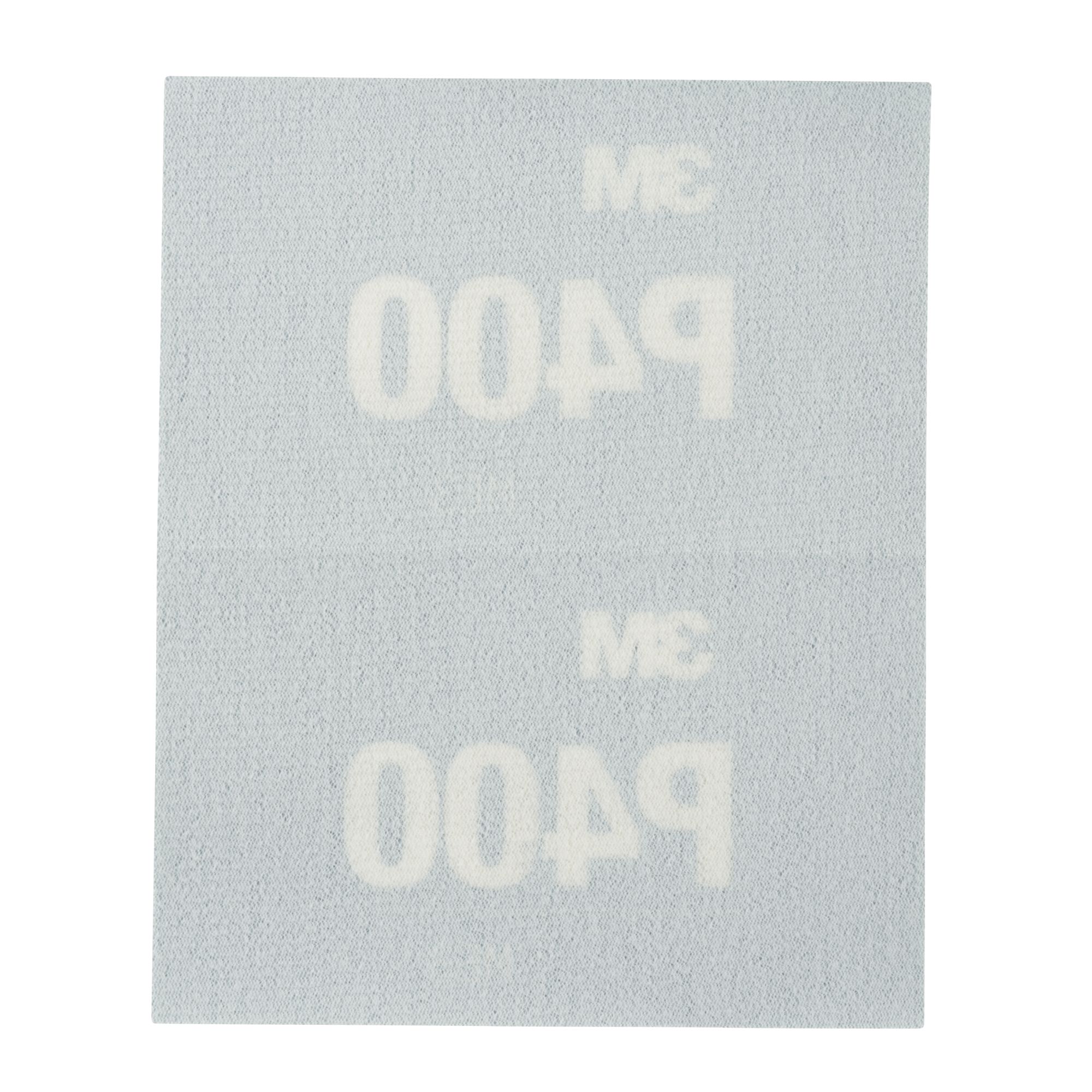 3M™ Hookit™ Hoja manual abrasiva flexible 270J, 140 mm x 171 mm, P400, 34337