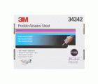 3M™ Hookit™ Hoja manual abrasiva flexible 270J, 140 mm x 171 mm, P1200, 34342