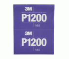3M™ Hookit™ Hoja manual abrasiva flexible 270J, 140 mm x 171 mm, P1200, 34342