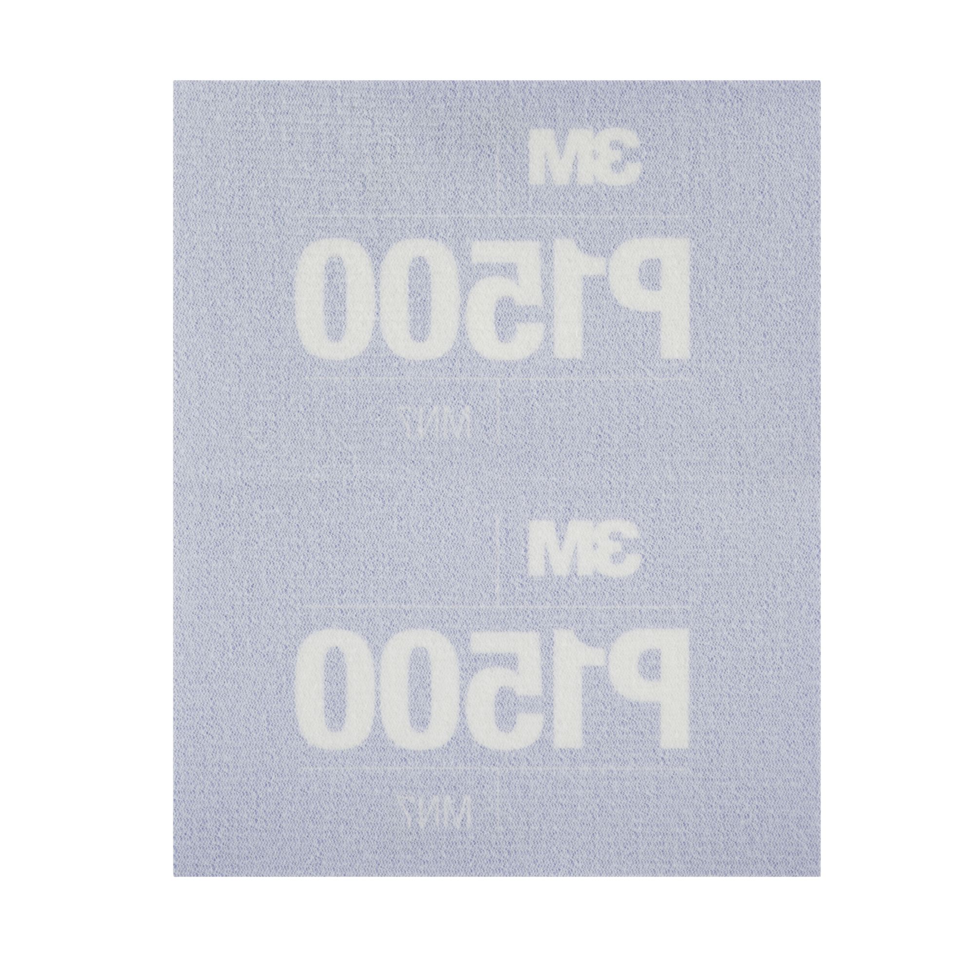 3M™ Hookit™ Hoja manual abrasiva flexible 270J, 140 mm x 171 mm, P1500, 34343