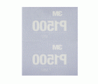 3M™ Hookit™ Hoja manual abrasiva flexible 270J, 140 mm x 171 mm, P1500, 34343