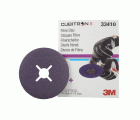 3M™ Cubitron™ II Disco de fibra abrasivo 786C, 115 mm x 22 mm, con ranuras, 80+, 33410