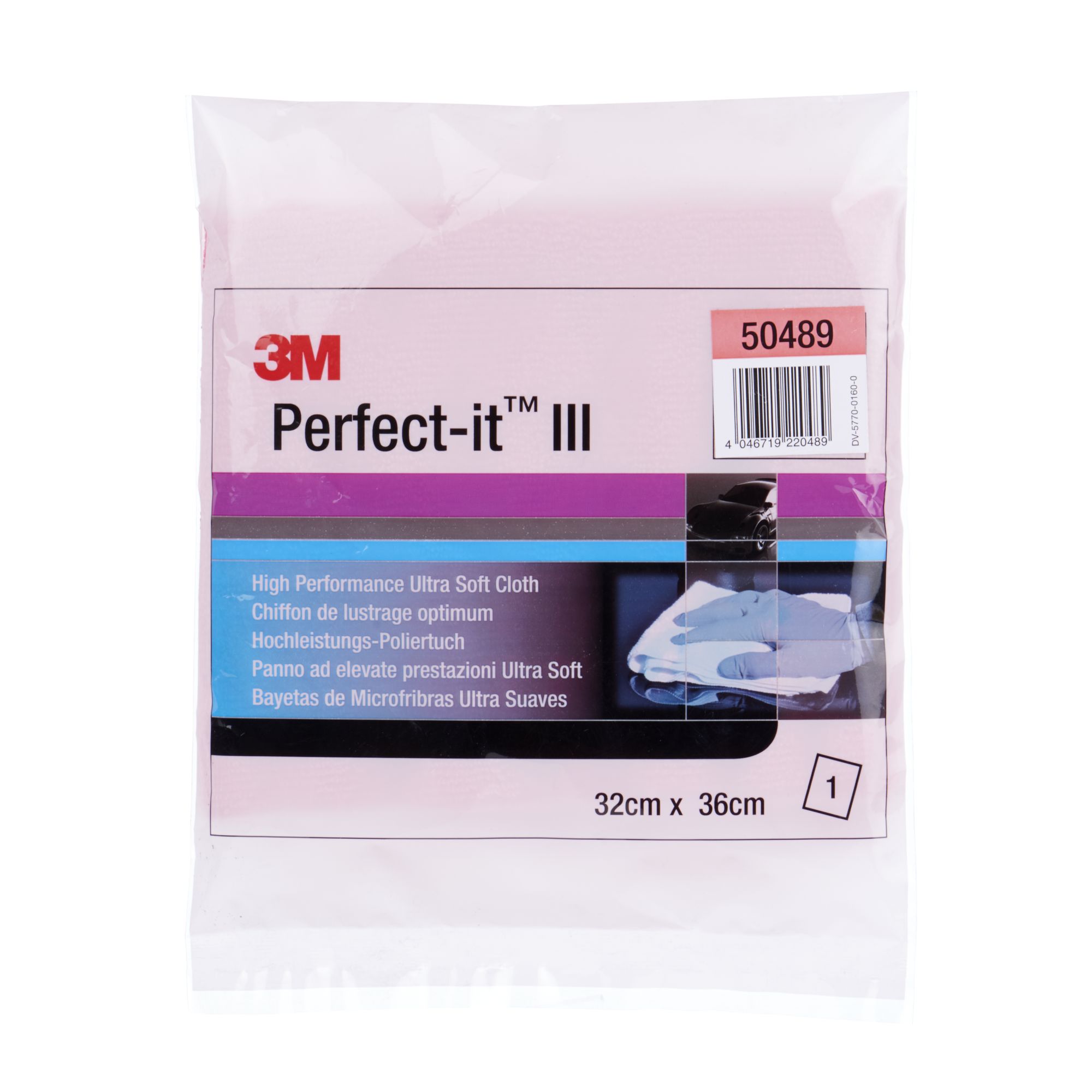 3M™ Bayeta de pulido rosa, rosa, 50489