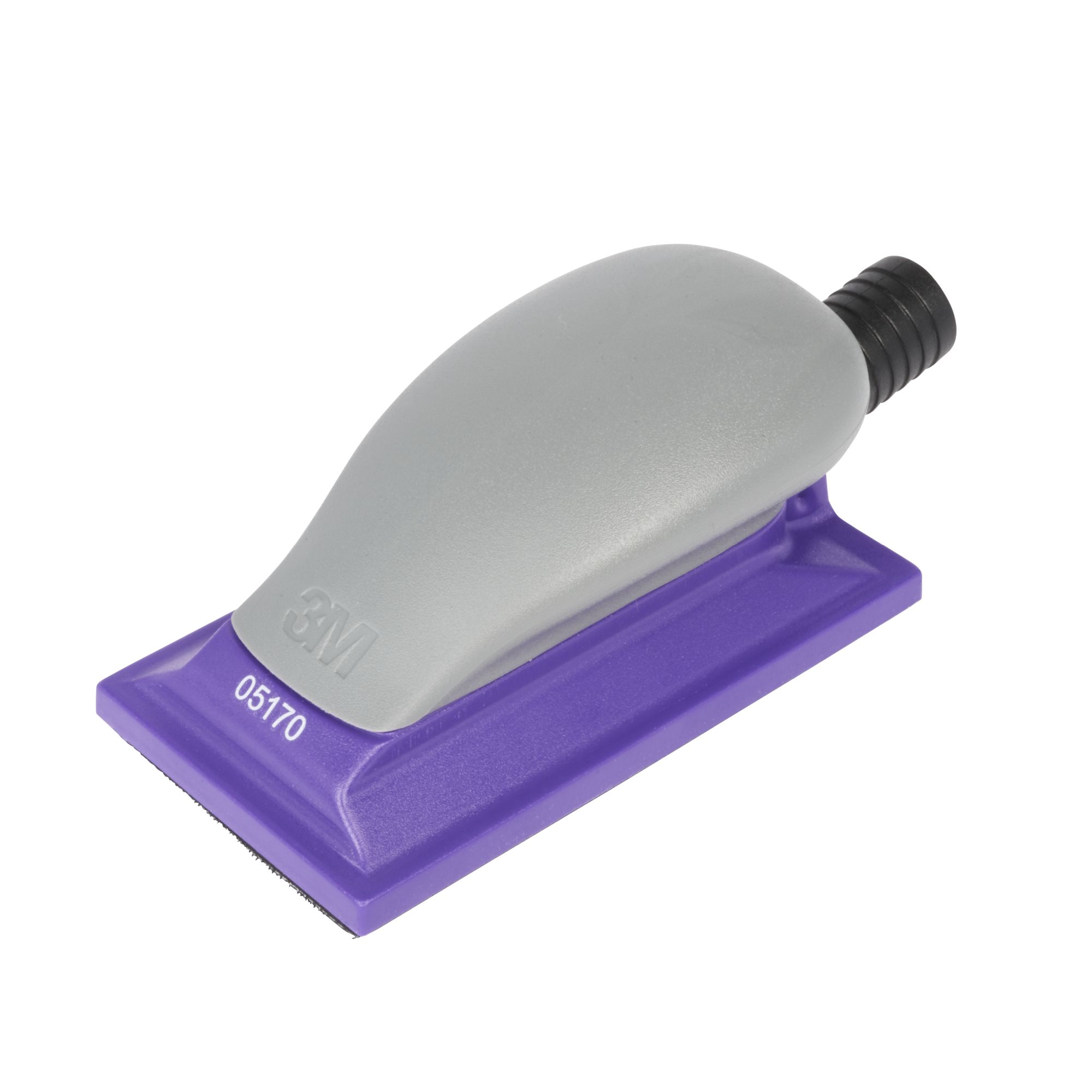3M™ Hookit™ Taco manual multiagujeros Purple+, 70 mm x 127 mm, 05170