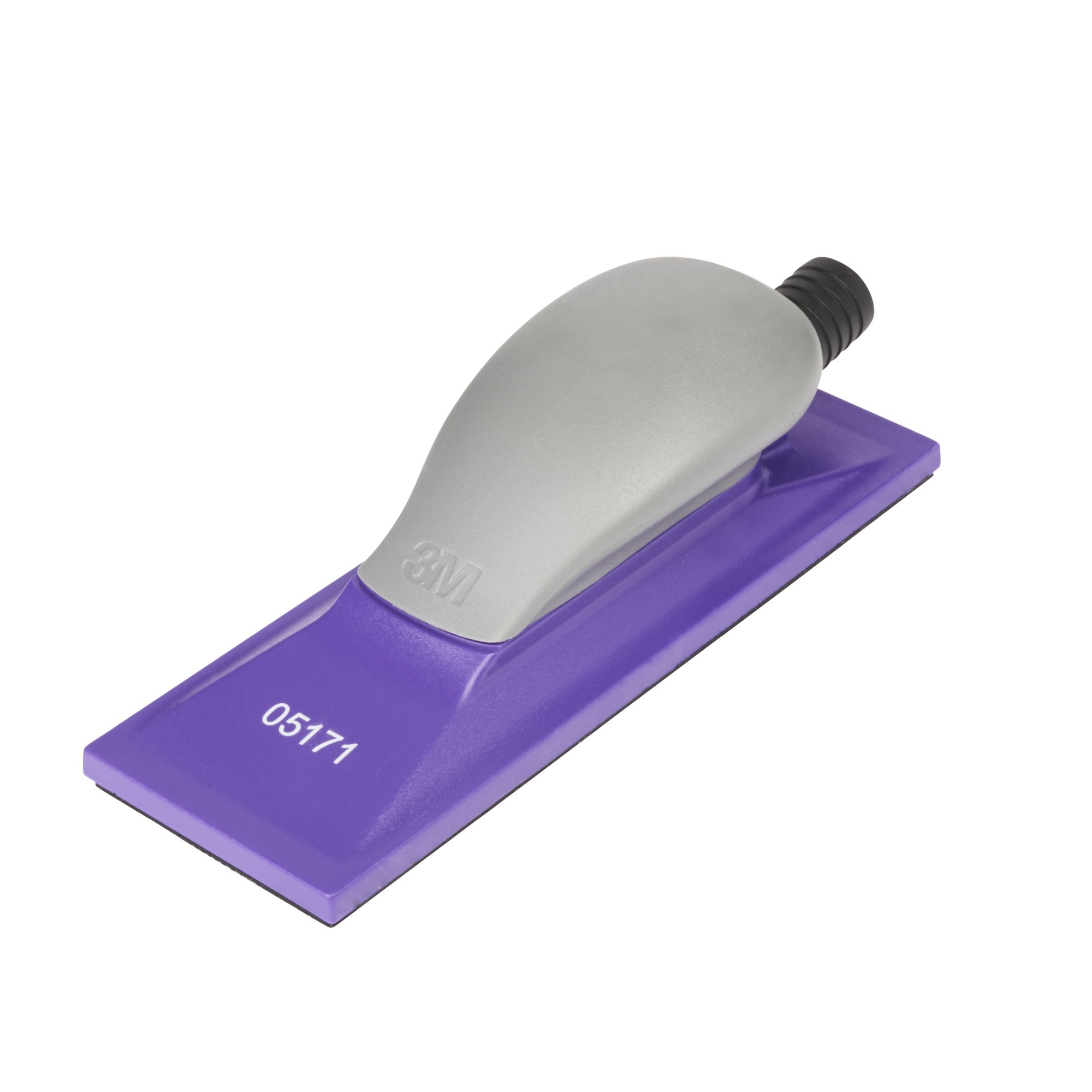 3M™ Hookit™ Taco manual multiagujeros Purple+, 70 mm x 198 mm, 05171
