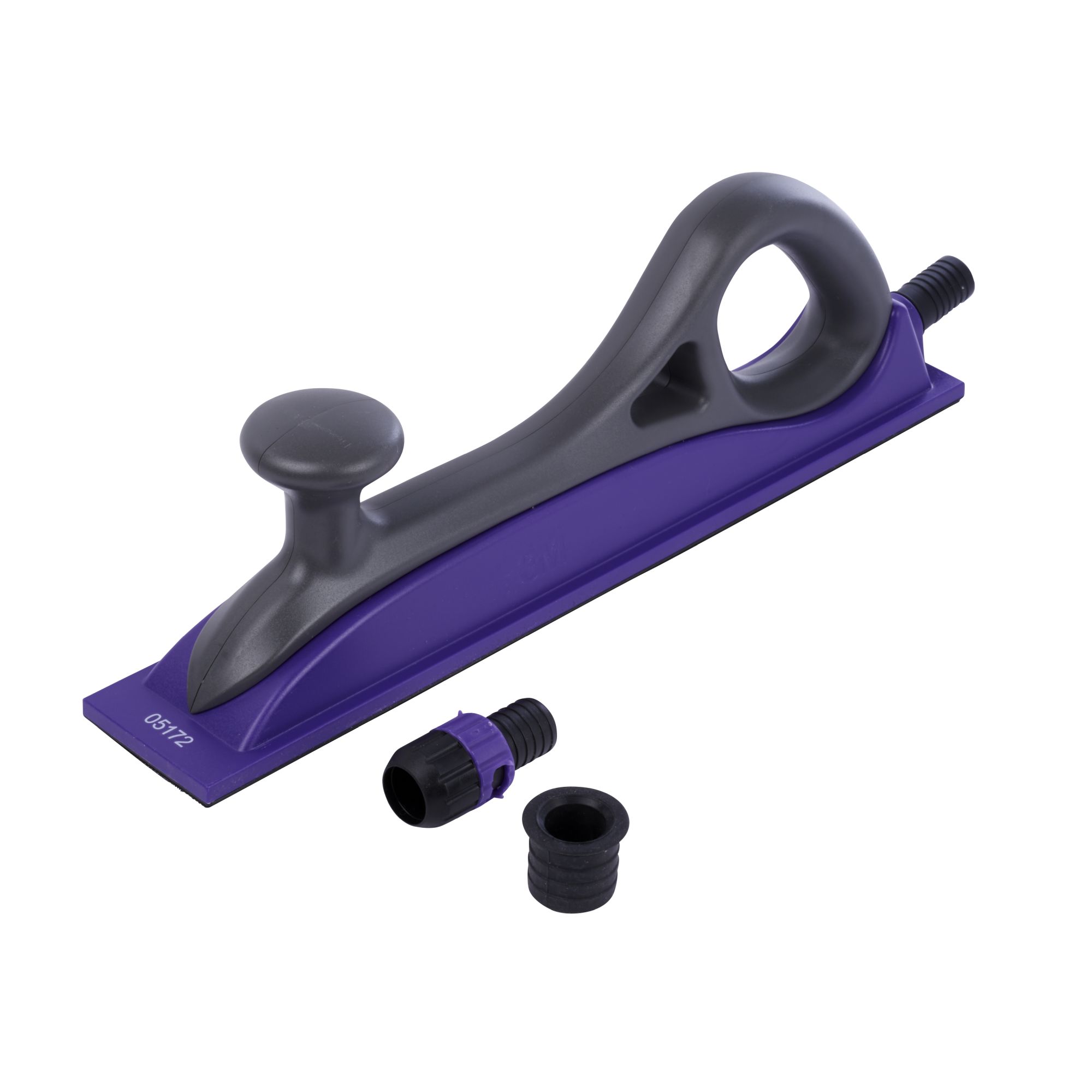 3M™ Hookit™ Taco manual multiagujeros Purple+, 70 mm x 396 mm, 05172