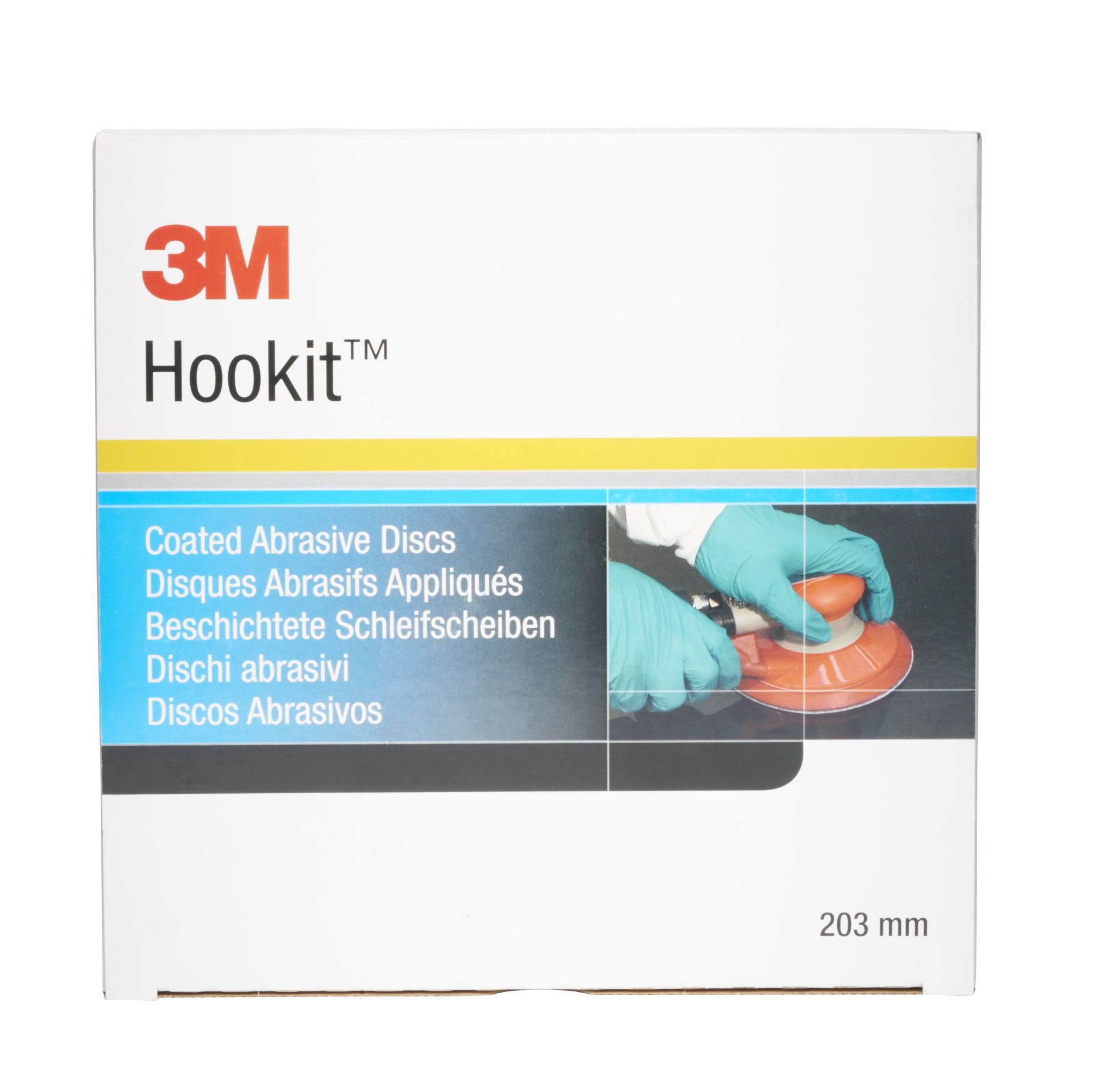 3M™ Hookit™ Disco abrasivo 245, 203 mm, 8 agujeros, P80, 00694