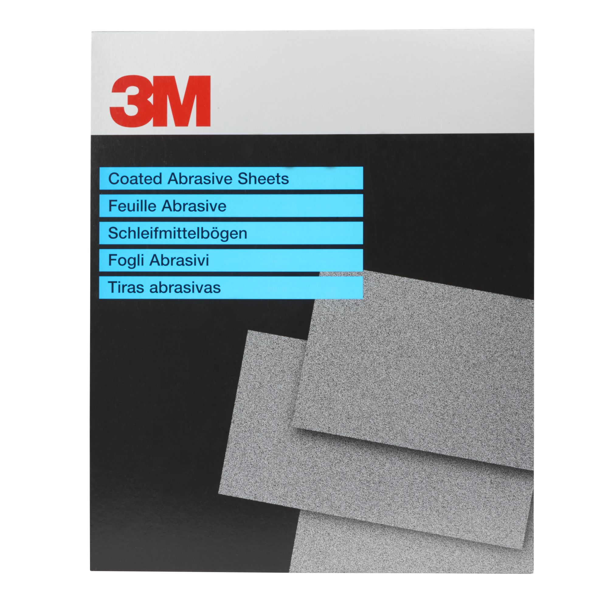 3M™ Wetordry™ Hoja de papel abrasivo 734, 230 mm x 280 mm, P180, 01981