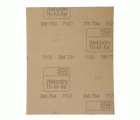 3M™ Wetordry™ Hoja de papel abrasivo 734, 230 mm x 280 mm, P320, 01977
