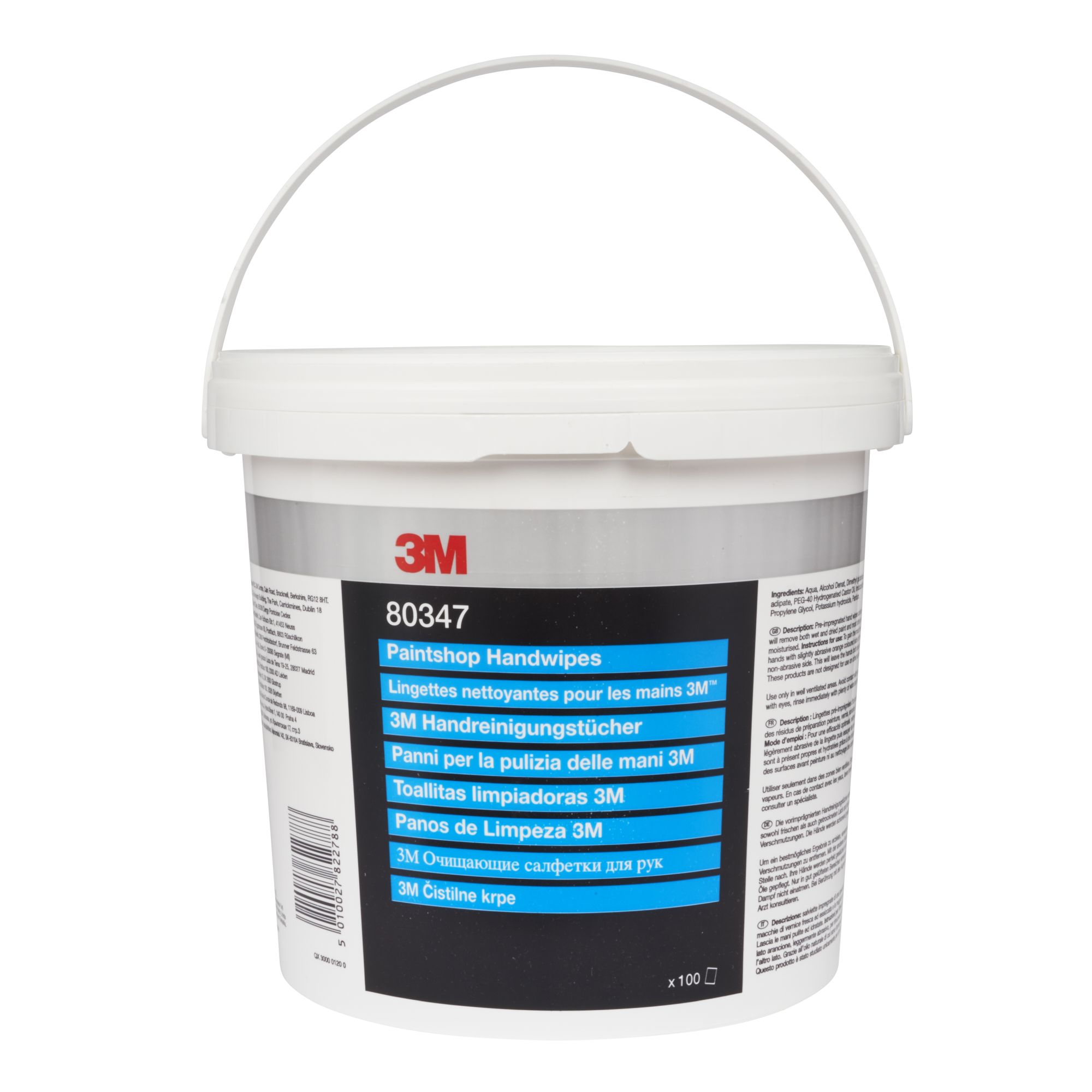 3M™ Toallita limpiadora desechable, 100, 80347