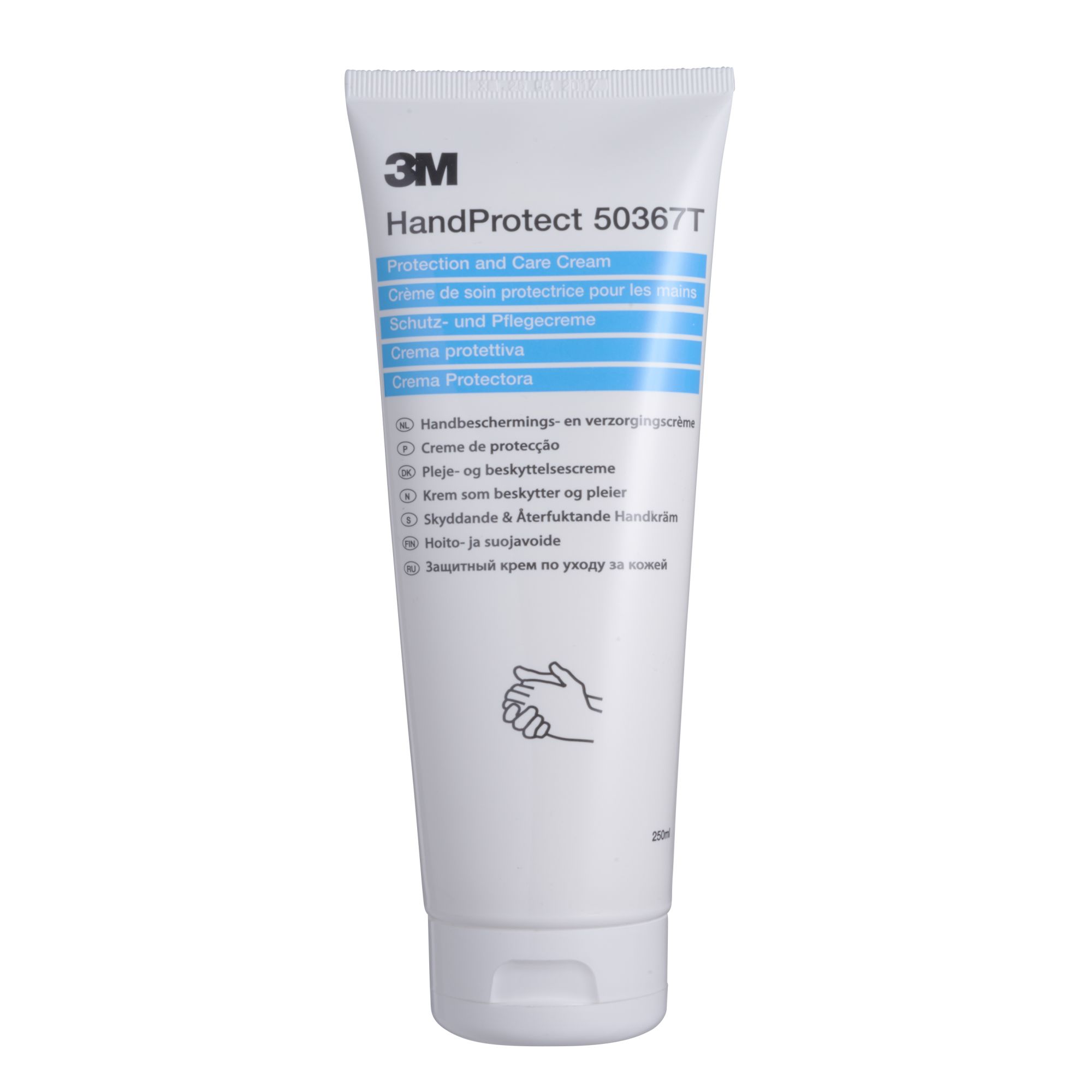 3M™ Limpieza y cuidado de manos, Crema de protección y cuidado, 250 ml, 50367