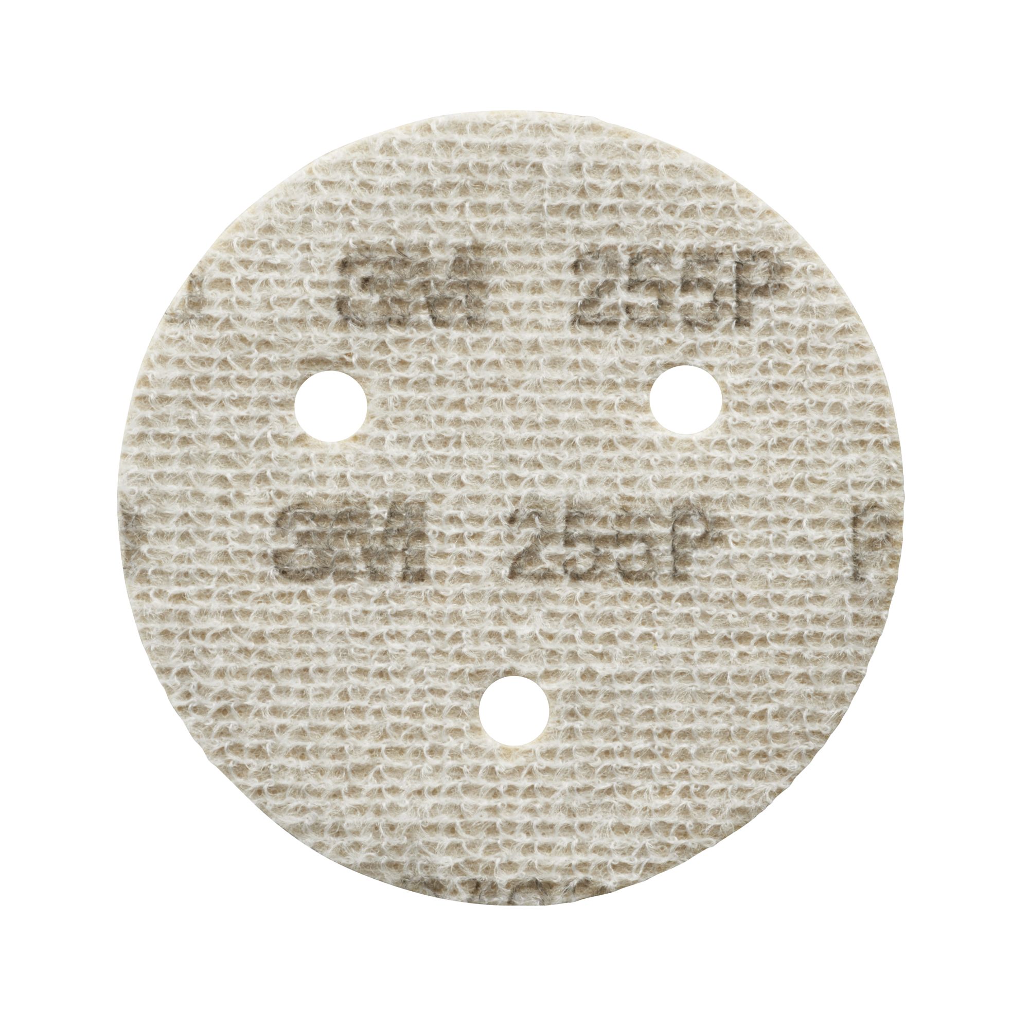 3M™ Hookit™ Disco abrasivo 255P, 75 mm, 3 agujeros, P400, 50717