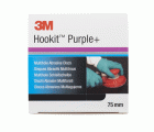 3M™ Hookit™ Disco abrasivo púrpura 334U, 75 mm, multiagujeros, P500, 51020