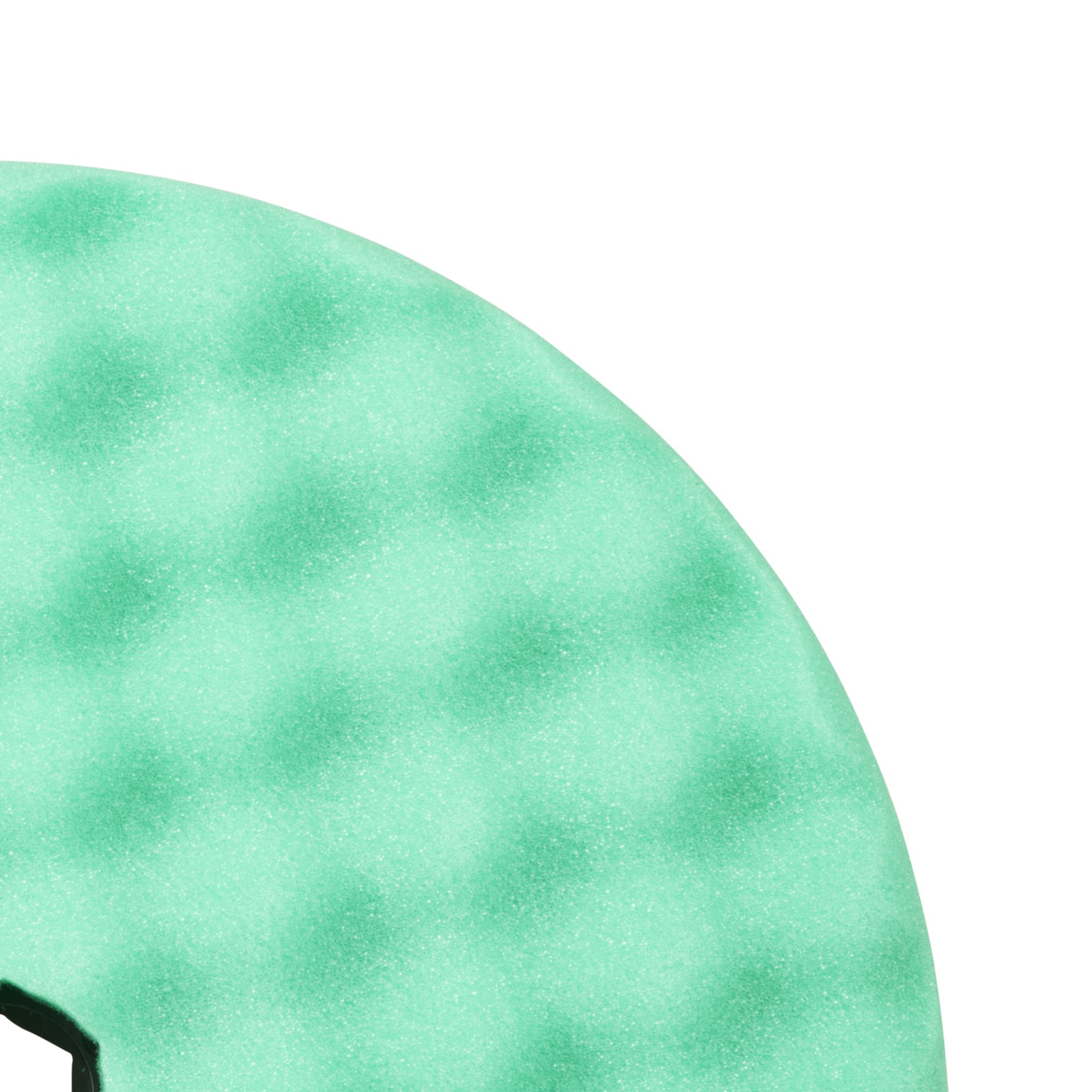 3M™ Perfect-It™ Boina de pulido de espuma, sistema de conexión rápida, verde, ondulada, 216 mm, 50874