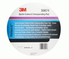 3M™ Perfect-It™ Boina de pulido de espuma, sistema de conexión rápida, verde, ondulada, 216 mm, 50874