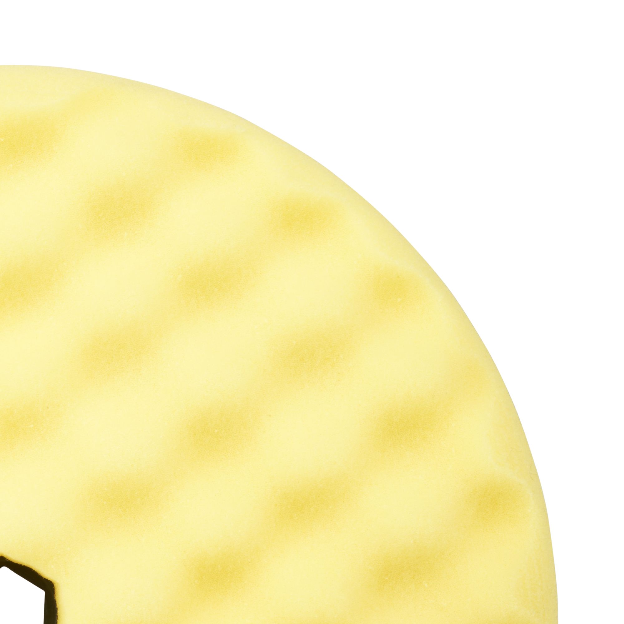 3M™ Perfect-It™ Boina de pulido de espuma, sistema de conexión rápida, amarilla, ondulada, 216 mm, 50875