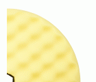 3M™ Perfect-It™ Boina de pulido de espuma, sistema de conexión rápida, amarilla, ondulada, 216 mm, 50875