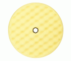 3M™ Perfect-It™ Boina de pulido de espuma, sistema de conexión rápida, amarilla, ondulada, 216 mm, 50875